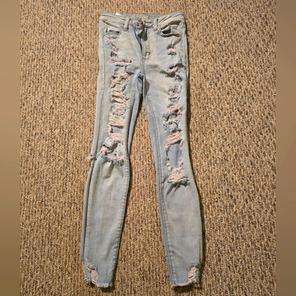 American Eagle Super Hi-rise Jegging